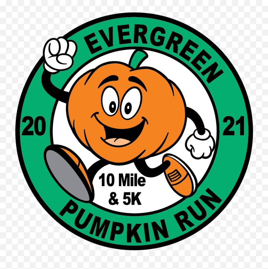 Evergreen Pumpkin Run 1st Place Sports Emoji,Emoticon Group City