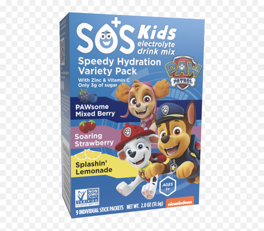 Sos Hydration Partners With Viacomcbs To Launch Paw Patrol Emoji,Bottle Up Emotions Cartoon