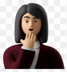 Shocked Clipart Illustrations U0026 Images In Png And Svg Emoji,Vector Emoticons Girls