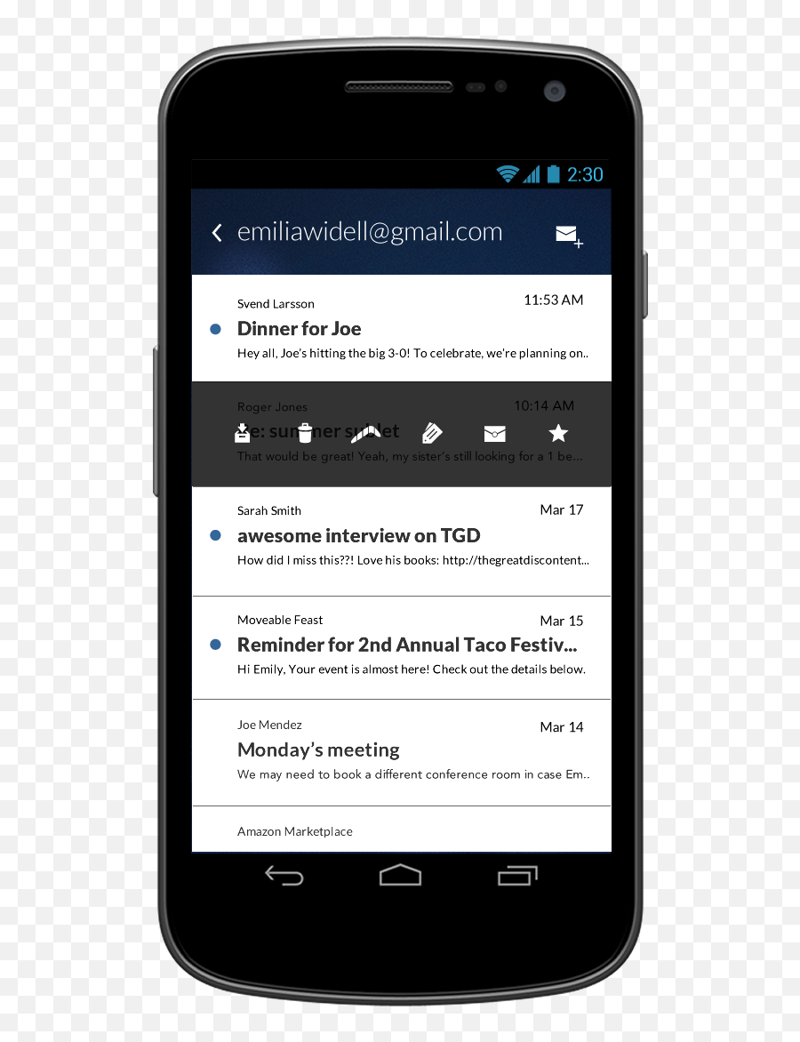 No Mailbox No Problem Boomerang For Android Brings Gesture Emoji,Emily In Emojis