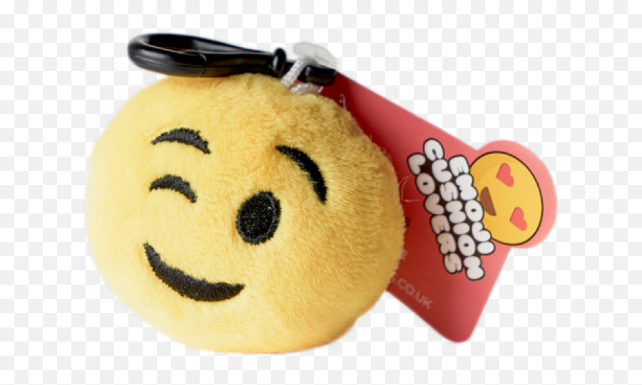 Emoji Keyring - Wink Wink Happy,Winking Emoji