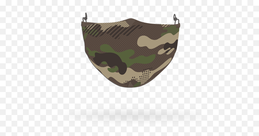 Camouflage Pattern Face Coverings - Page 1 Custom Printed Emoji,Military Skull Emoji