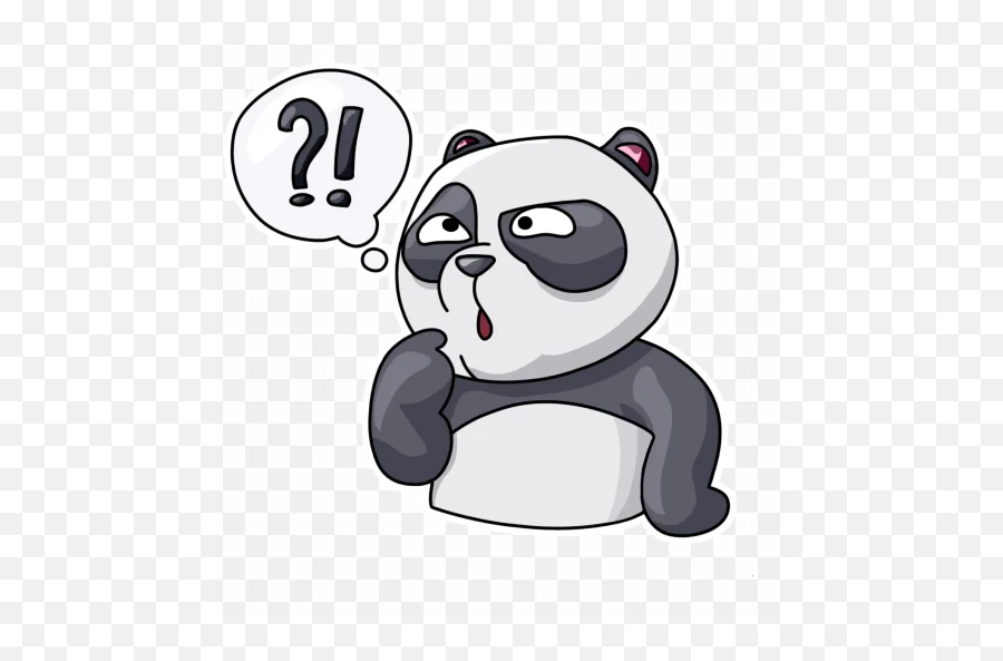Telegram Sticker U200d From Little Panda Pack Emoji,Emoji Pdg
