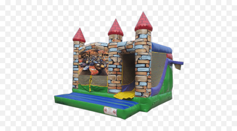 Our Most Popular Bouncing Castles - Cars The Movie Emoji,Emoji Castle And Book