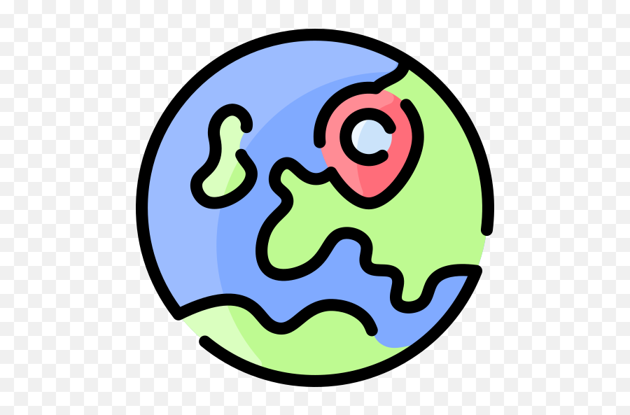 Earth - Free Maps And Location Icons Emoji,Planet Emoticons