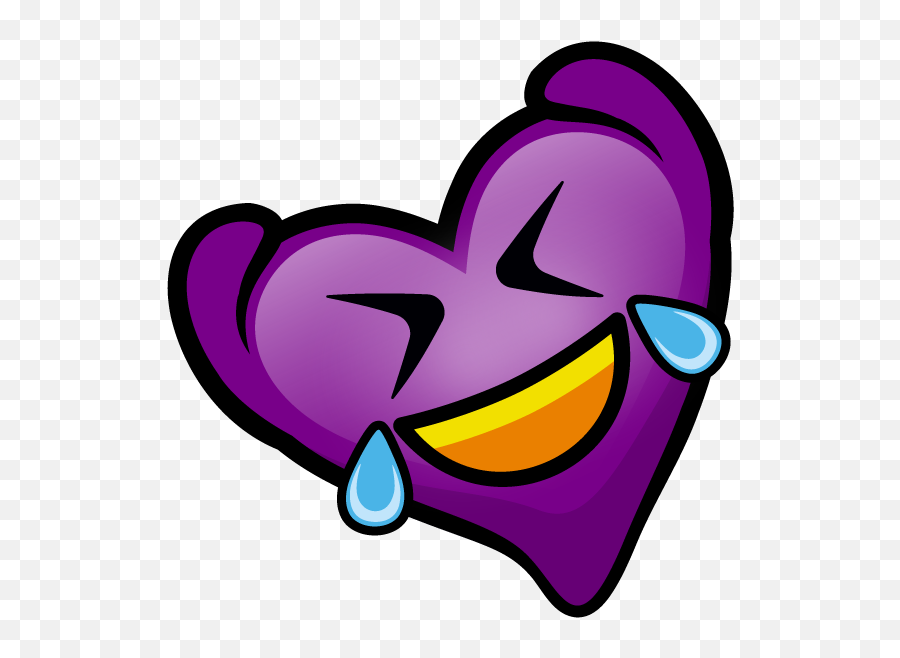 Purple Hearts Stickers By Lic Newtime Emoji,Purple Hearts Emoji