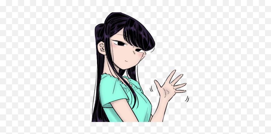 Komi Wants To Say Hello Komisan - Komi San Emoji Discord,Hello Emojis