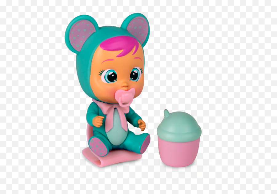 Dolls - 1 Pack Cry Babies Maison Bib Clipart Full Size Lala Doll Cry Baby Emoji,Crying Baby Emoji