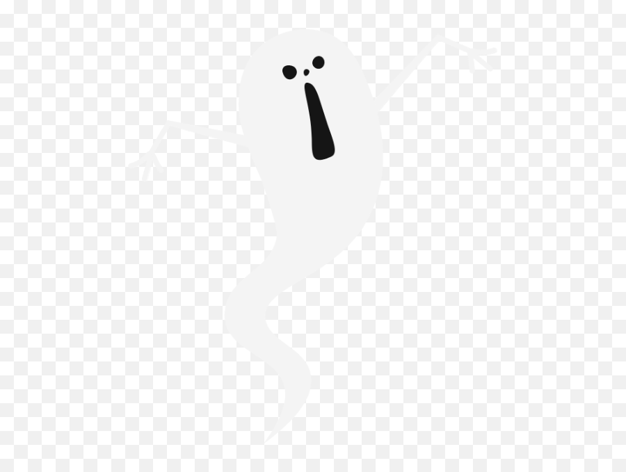 Ghost Halloween Festival White Vector - Dot Emoji,Ghost Emoji Vector