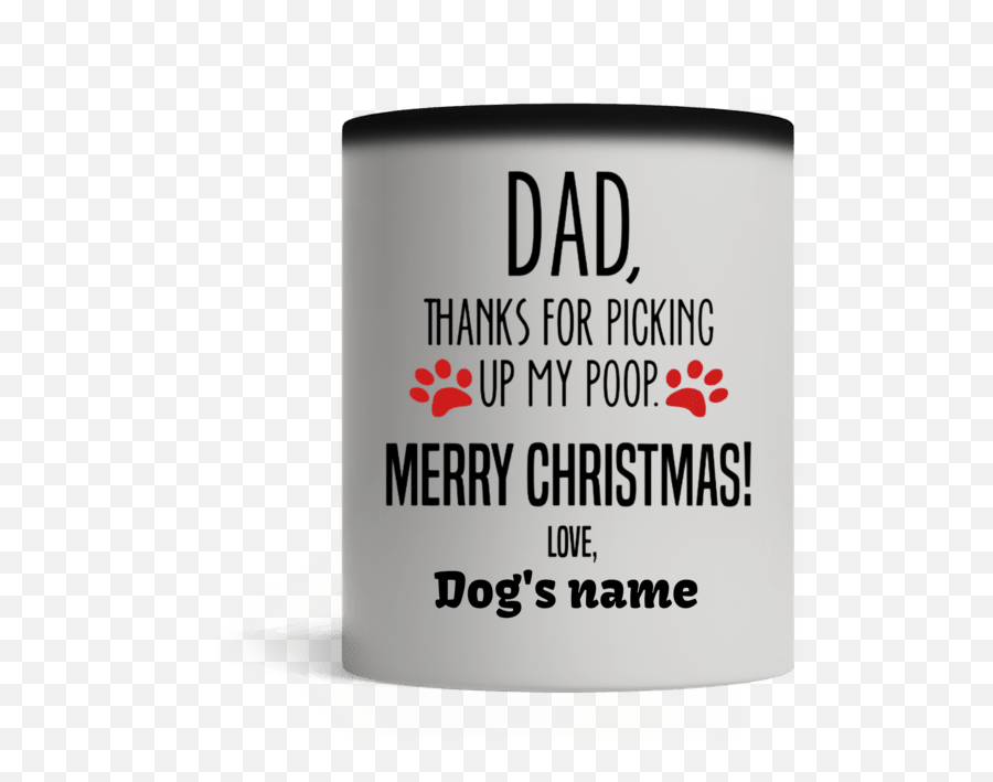 Dad Thanks For Picking Up My Poop Merry Christmas Custom Dog - Yo Yo Ma Bobby Mcferrin Emoji,Darth Vader Emotions T Shirt