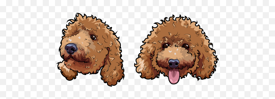 27 Dogs Puppies Cursors Collection - Toy Poodle Logo Emoji,Emotion Pets Playfuls