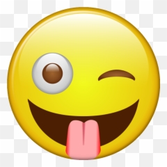 Index Of Defaultimagescolecoes - Popselfiesemojithumb Happy Emoji,Emoticon Piscando O Olho