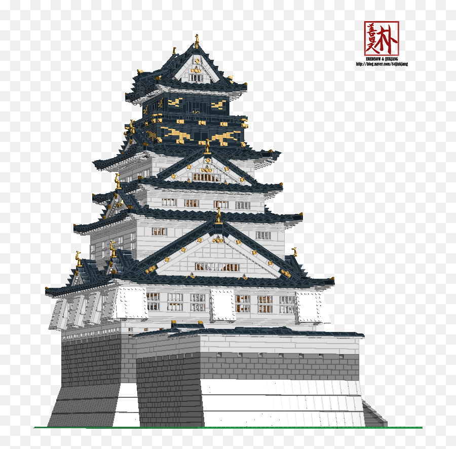 Japan Clipart Castle Japan Japan - Osaka Castle Emoji,Japan Tower Emoji