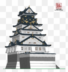 Japan Clipart Castle Japan Japan - Osaka Castle Emoji,Japan Tower Emoji