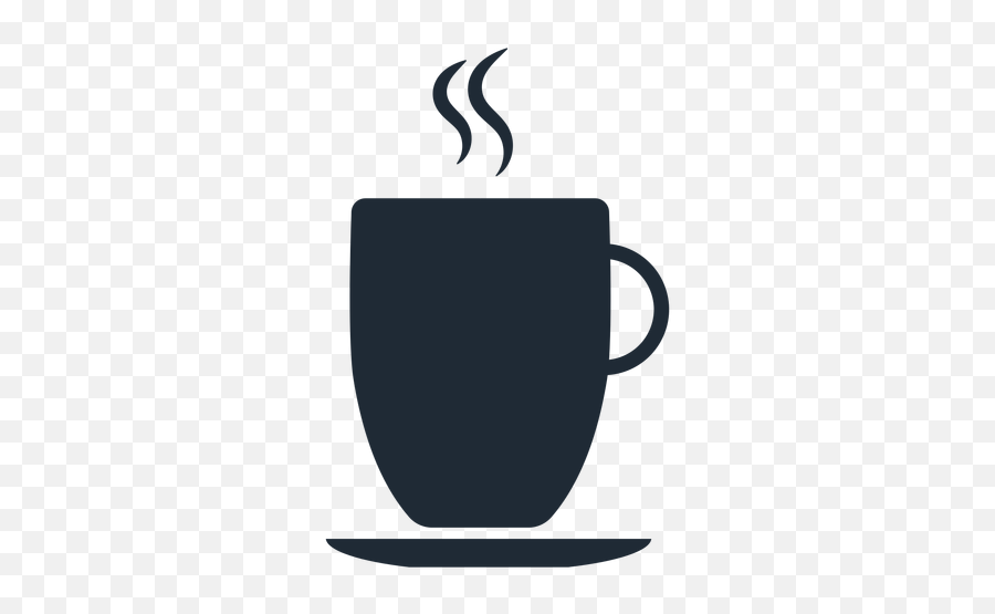 Tall Cup Silhouette - Tall Coffee Mug Vector Emoji,Fist Hand Lightning Bolt Emoji