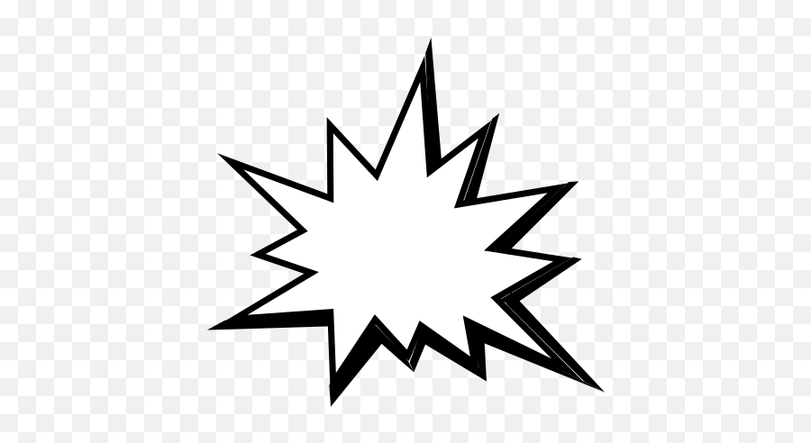 Explosion Clipart Comic Book Explosion - Clipart Boom Pow Emoji,Star Gun Bomb Emoji Pop