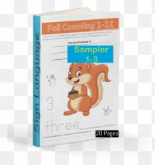 Fall Counting 1 - 12 Squirrel Asl Sampler Asl Teaching Resources Emoji,Pumpkin Emotion Sheet