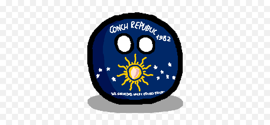 Conch Republicball - Conch Republic Countryball Emoji,Emoticons Breading