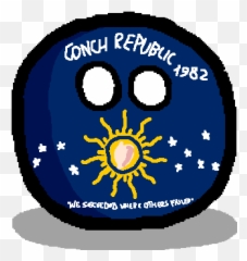 Conch Republicball - Conch Republic Countryball Emoji,Emoticons Breading