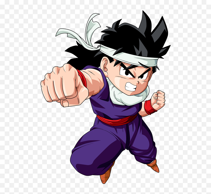 Who Do You Think Is The Cutest Anime Kid - Quora Kid Gohan Png Emoji,Cut Out Your Heart And Your Emotions Anime