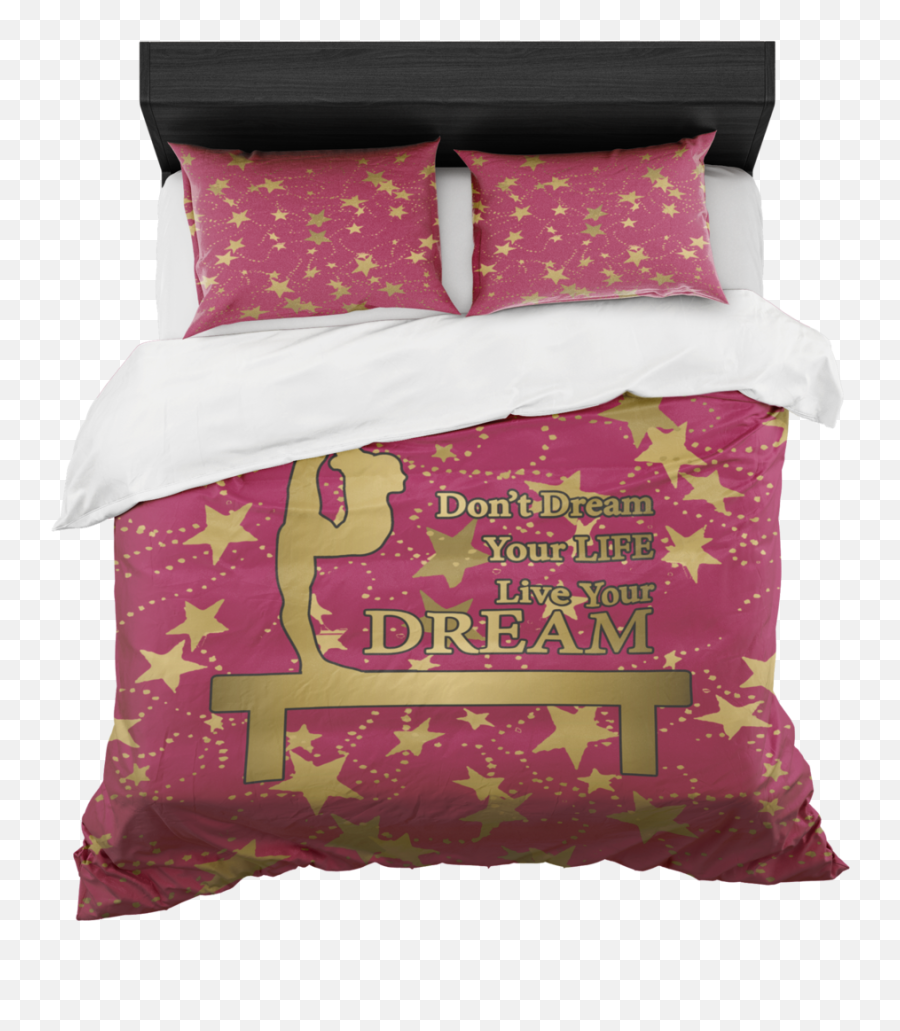 Dream Berry And Gold Stars Duvet - Grey And Copper Duvet Set Emoji,Girls Emoji Bedding