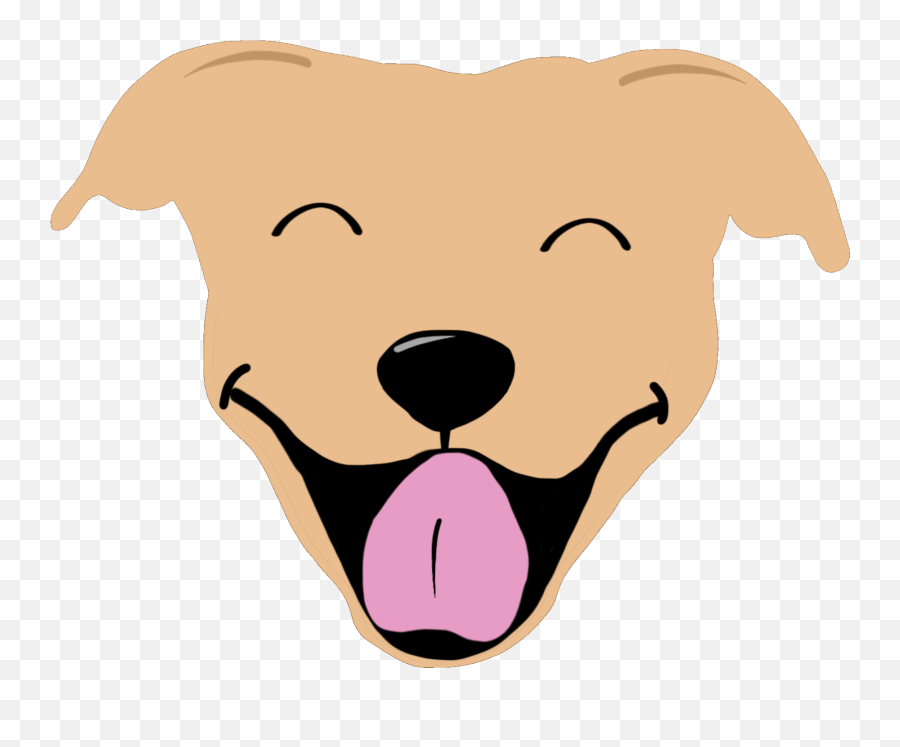 Pit Bull Dog Sticker By Hearts Speak - Happy Emoji,Pit Bull Emoticon