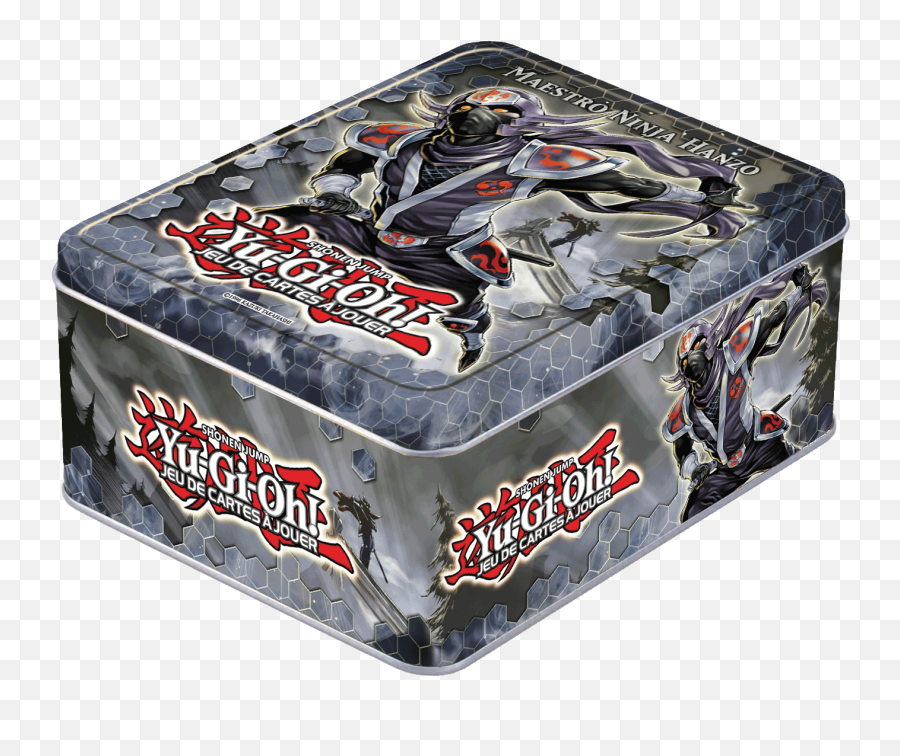 Yu - Gioh Tcg Holiday Collectible Tins Hanzo And Hieratic Yugioh Ninja Tin Emoji,Hanzo Emoji Set