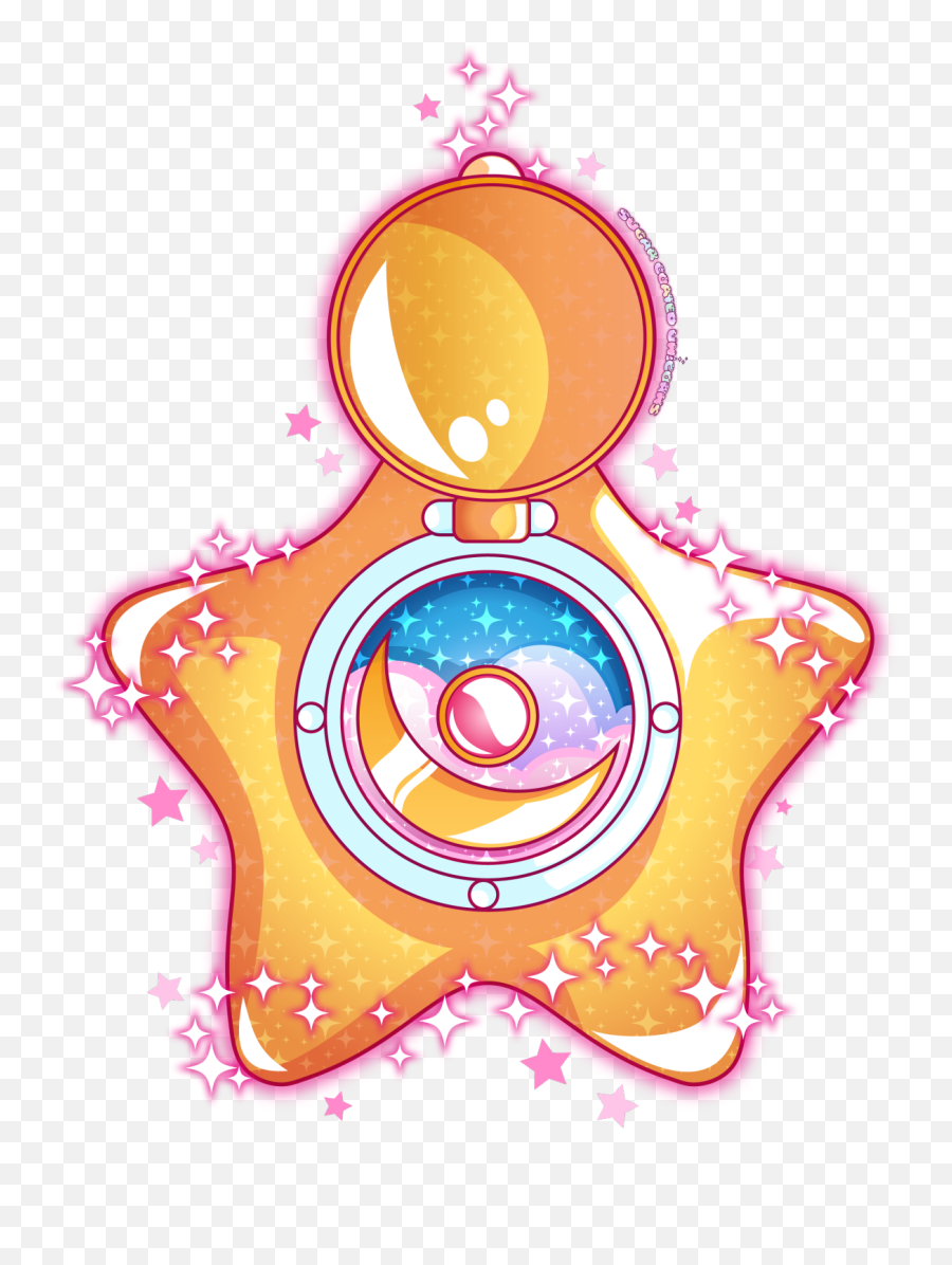 Sailor Moon Star Locket Clipart - Sailor Moon Transparent Star Emoji,Sailor Moon Mars Emoticons