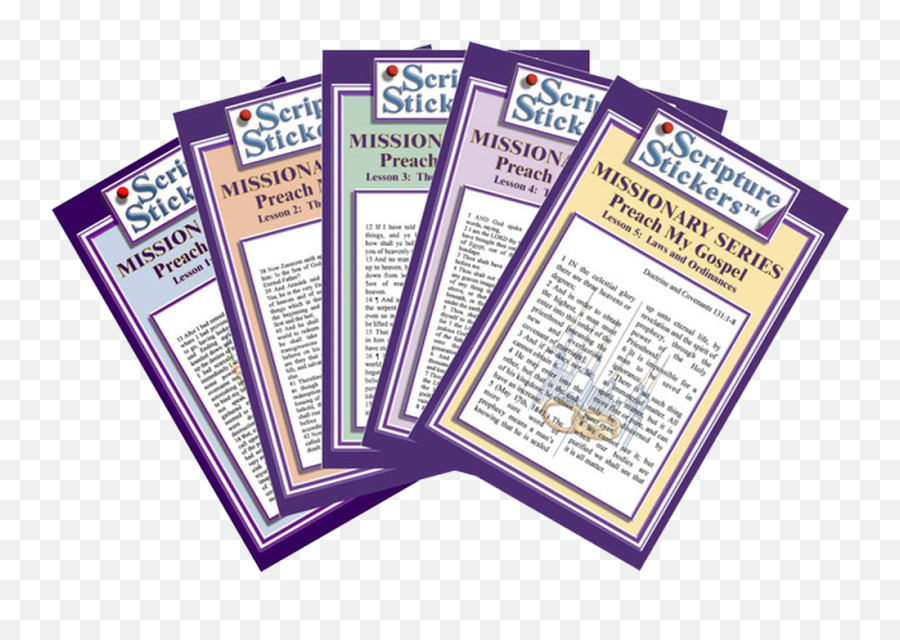 Preach My Gospel Scripture Stickers The Complete Set In - Preach My Gospel Scripture Emoji,Preaching That Plays On Emotions