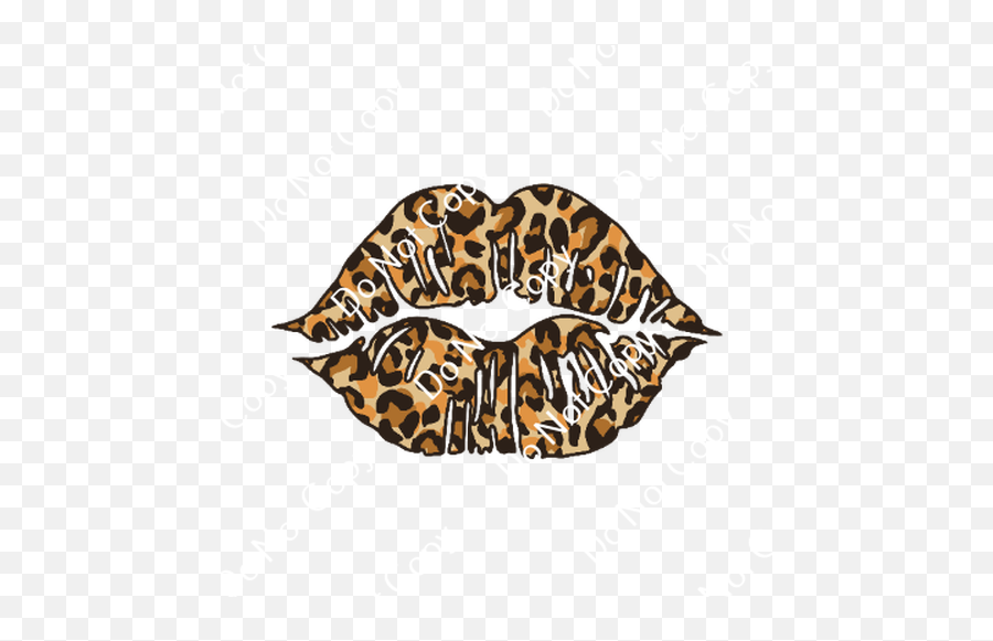 Cds Print N Cut Ready To Apply Transfers Emotion Designs 4 - Cheetah Lips Emoji,Emotion Themed Art