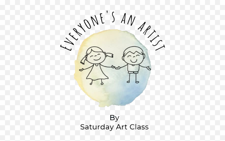 Saturday Art Class - Happy Emoji,Artist And Kid Draw Emotion