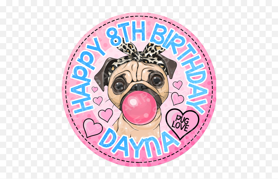 Dog Archives - Edible Cake Toppers Ireland Personalised Cake Topper Pug Emoji,Batman Emoji Dog