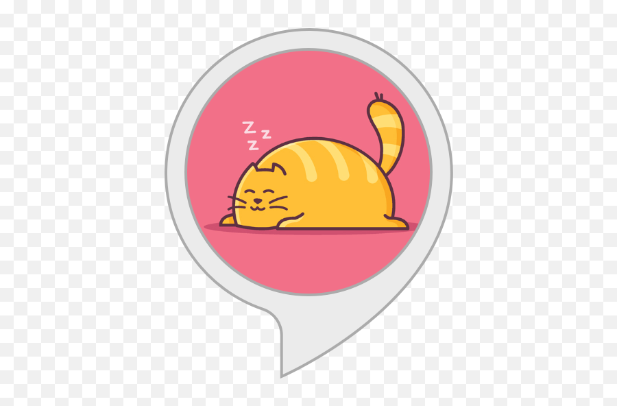 Alexa Skills - Sleeping Cat Clipart Emoji,Cat Waking Up Emoticon