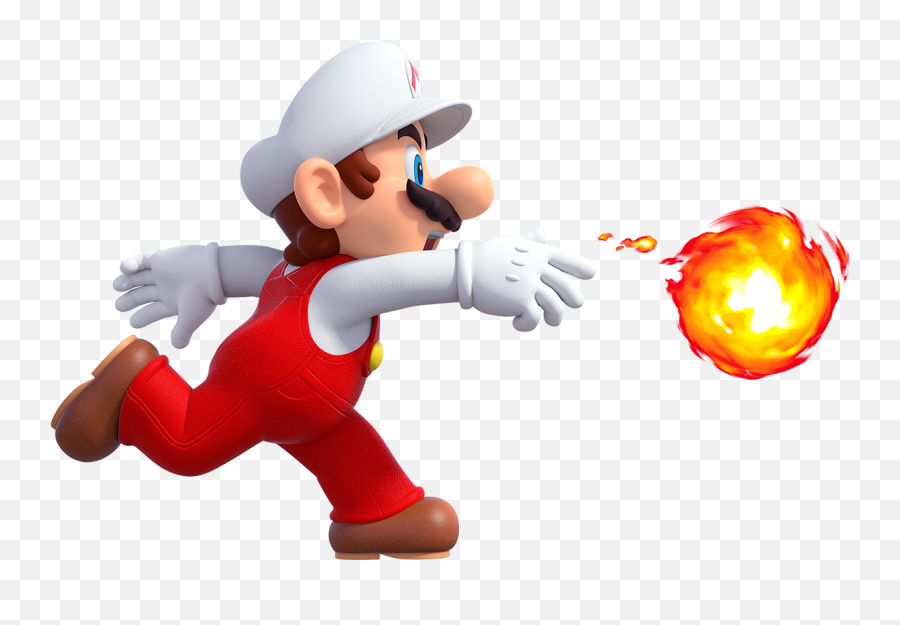 Fire Mario - Mario With Fire Flower Emoji,Mario Emojis