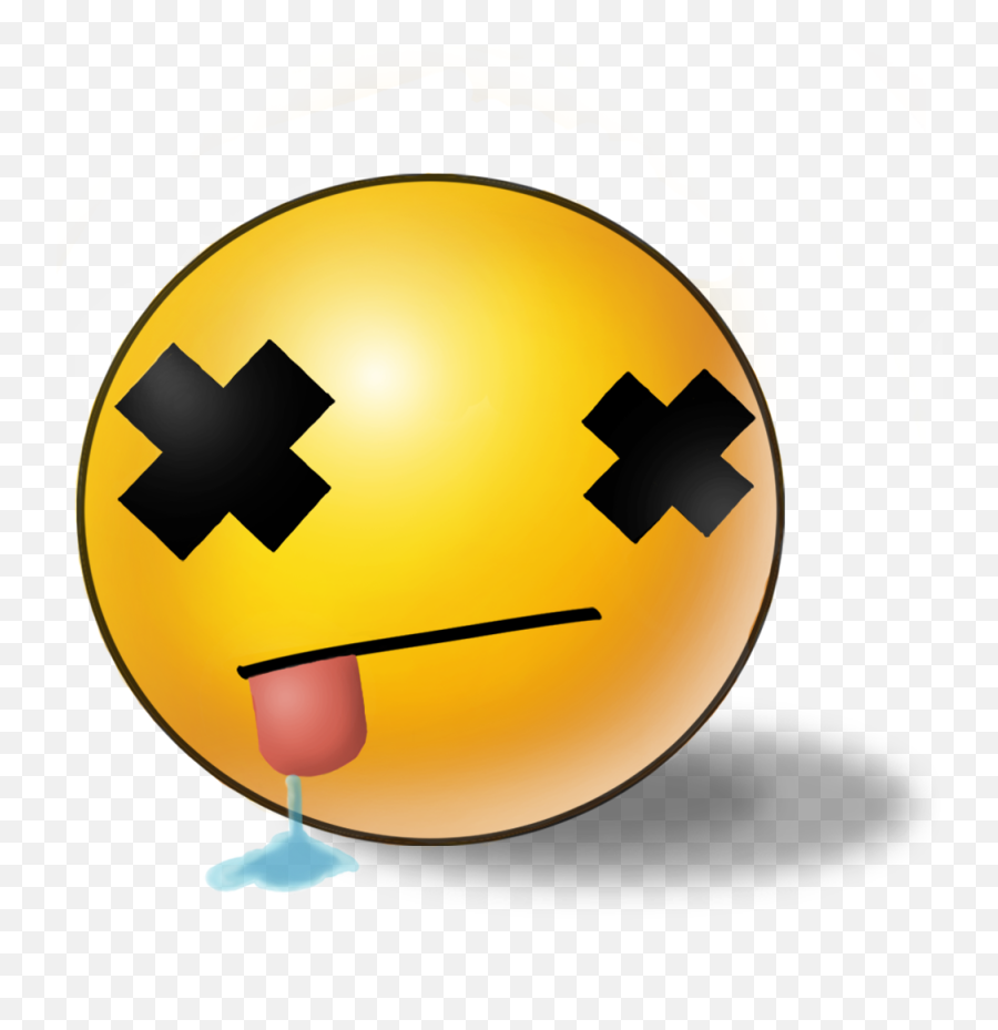 Download Dead Clipart Emoji - X Over Eyes Cartoon Full Cartoon With X In Eyes,Rolling Eyes Emoji