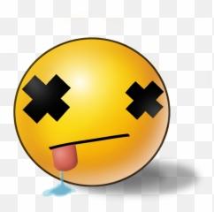 Download Dead Clipart Emoji - X Over Eyes Cartoon Full Cartoon With X In Eyes,Rolling Eyes Emoji