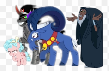 1977172 - Mlp Cozy Glow And Grogar Emoji,Mlp Grogar Was Mentioned In A Flurry Of Emotions