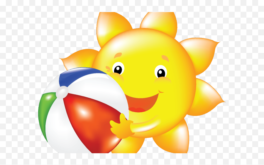 Emoji Clipart Summer Emoji Summer - Cartoon Suns,Summer Emojis