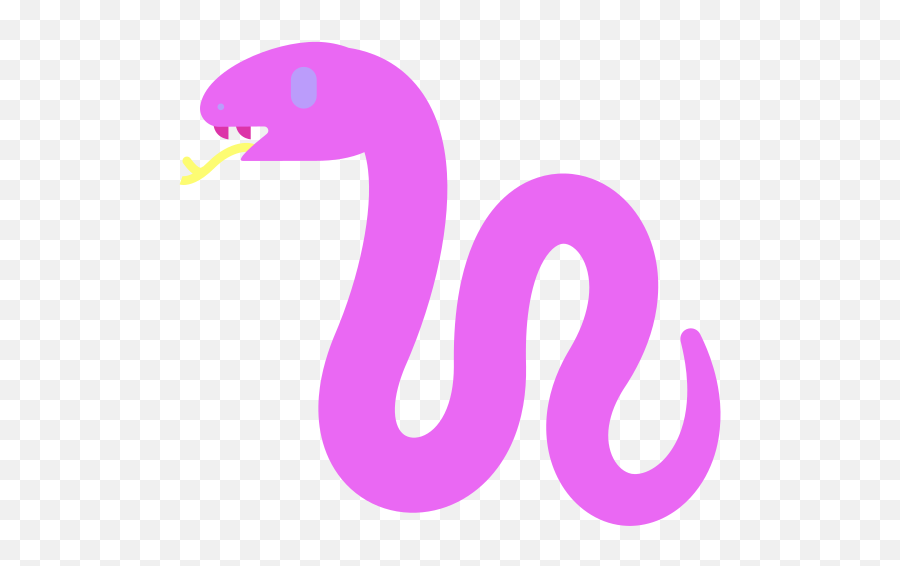 Download U 1 F 40 D Snake - Emoticon Serpiente Png Image Language Emoji,*u* Emoticon