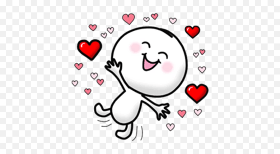Love Love Telegram Stickers Sticker Search - Telegram Love Happiness Png Emoji,Tuzki Love Emoticons
