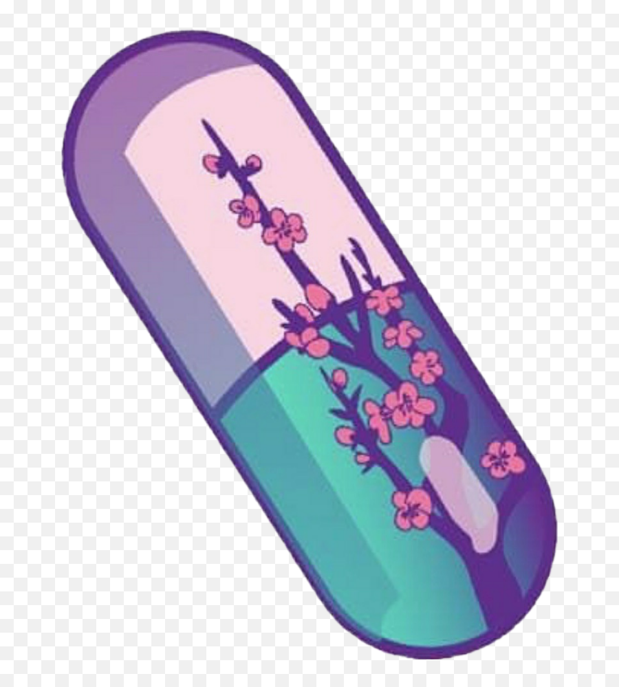 Glitch Vaporwave Arizona Sticker By Angelmaximus - Vaporwave Pill Png Emoji,Arizona Emoji