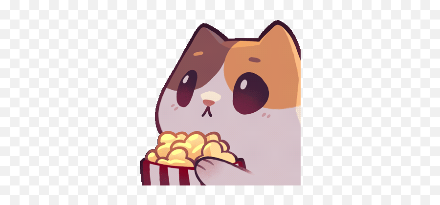 Missed A Week Emoji,Twitch Popcorn Emoticon Animated