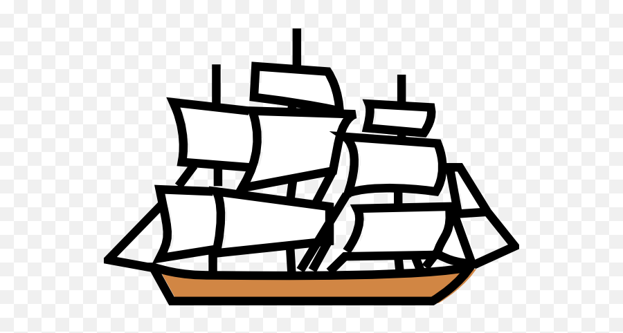 Free Pirate Ship Outline Download Free Pirate Ship Outline Emoji,Emojis Ios Sailboat