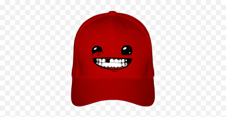 Download Super Meat Boy - Baseball Cap Full Size Emoji,Fb Baseball Emoticon