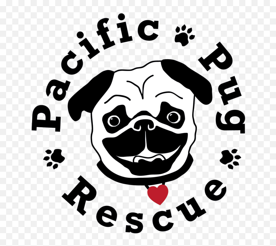 Pacific Pug Rescue - Sponsor A Furever Foster Emoji,Abstract Pug Emotion