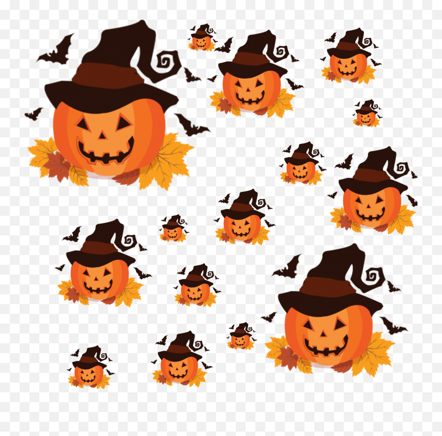 Pumpkin Sticker By B R I N A - Halloween Emoji,Hocus Pocus Emoji