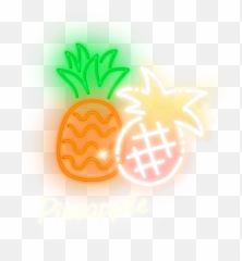 Mq Pineapple Fruit Neon Sticker By Marras - Fresh Emoji,Pinapple Emoji