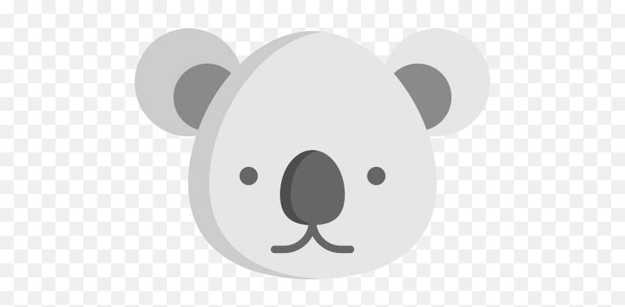 Koala - Free Animals Icons Emoji,Black Emoji Ok