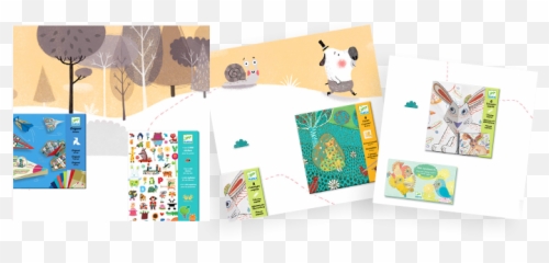 Djeco Petits Cadeaux - Little Zebra Emoji,Bobux Emoji