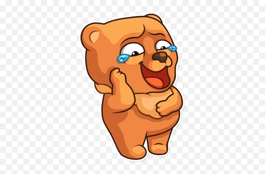 Honey Bearu201d Stickers Set For Telegram Emoji,Teddy Bear Emoticons